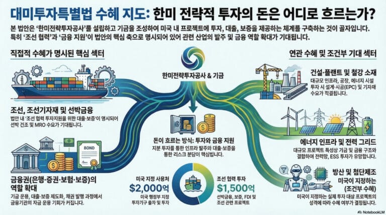 대미투자특별법, 투자자 관점에서 보면 “국가 단위 대미 투자 집행체계”다