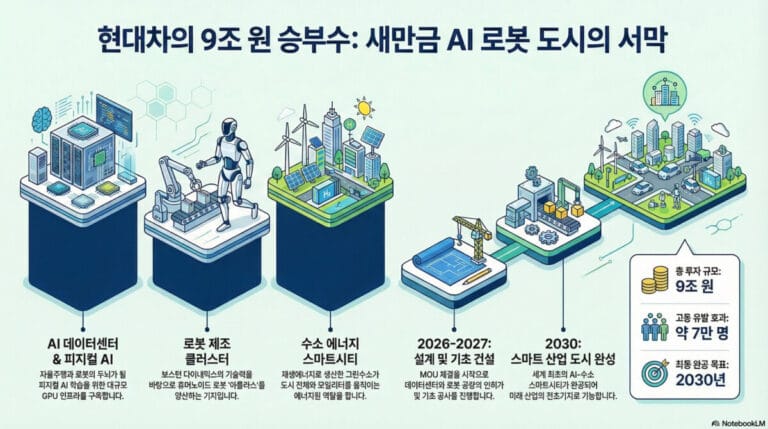 현대차 9조 승부수, 새만금 프로젝트 총정리